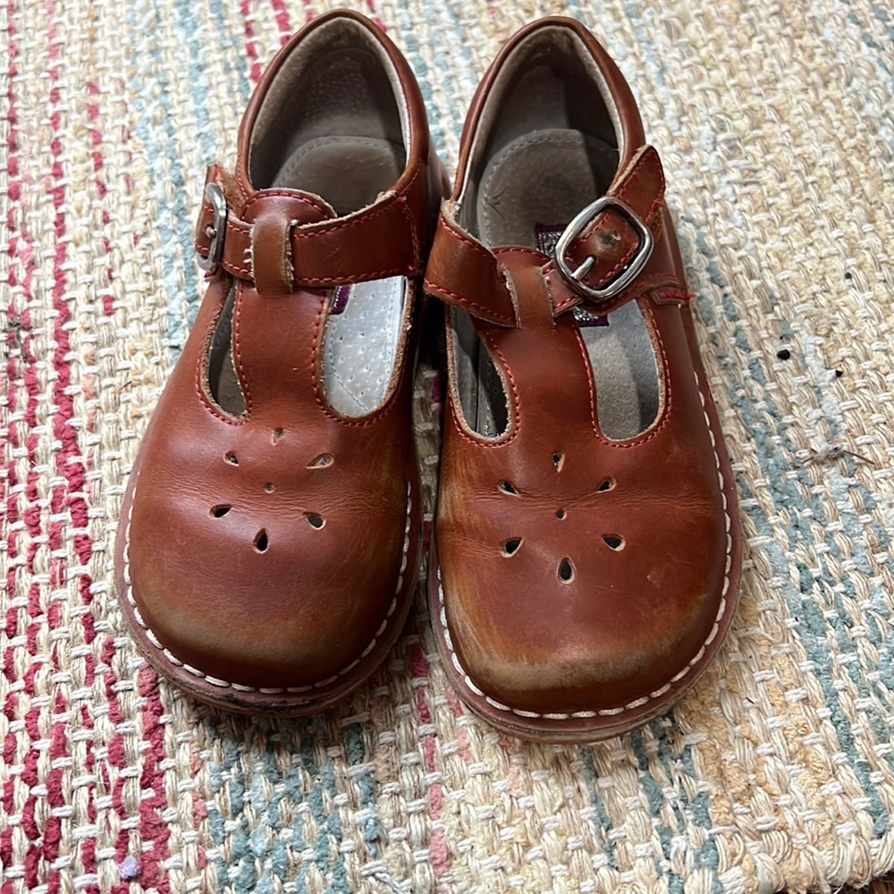Leather Mary janes Lamour